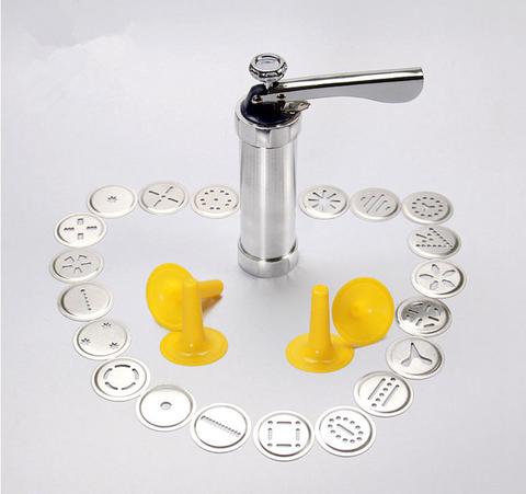 Domestic stainless Steel Cookie Press Kit