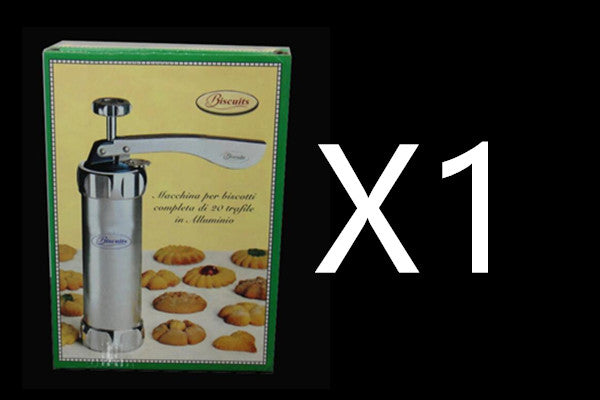 Domestic stainless Steel Cookie Press Kit